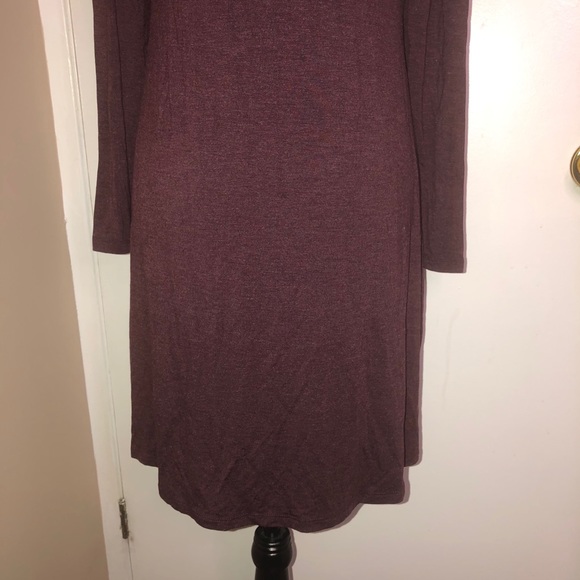 Daily Ritual Women's Jersey Long-Sleeve Dress - Picture 6 of 9